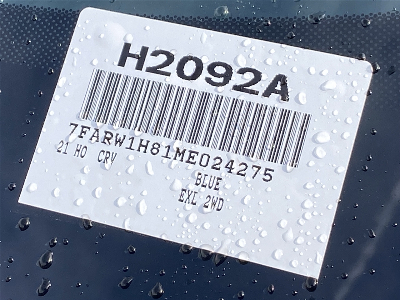 Honda CR-V EX-L 2WD 2021