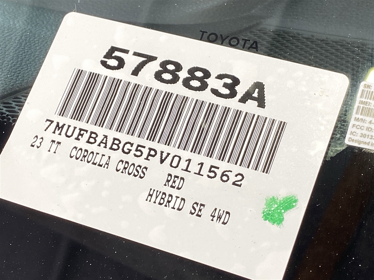 Toyota Corolla Cross XSE AWD 2023