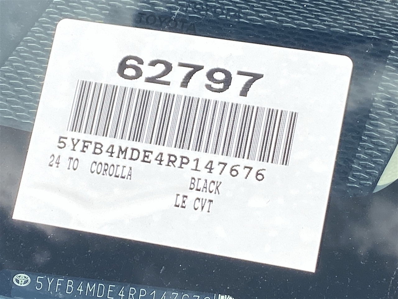 Toyota Corolla LE 2024