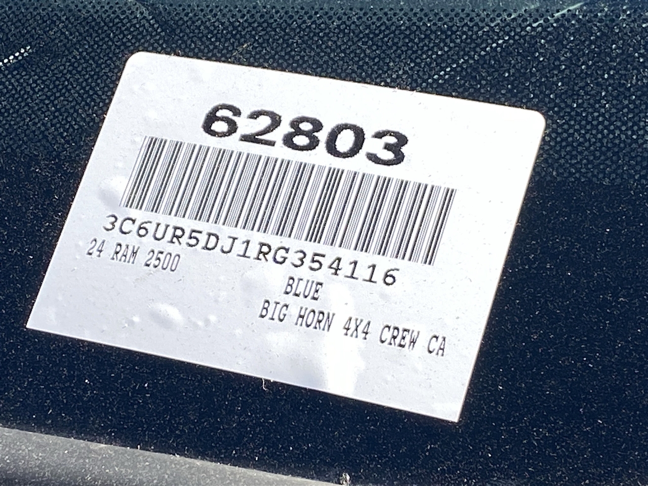 RAM 2500 Tradesman Crew Cab SWB 4WD 2024