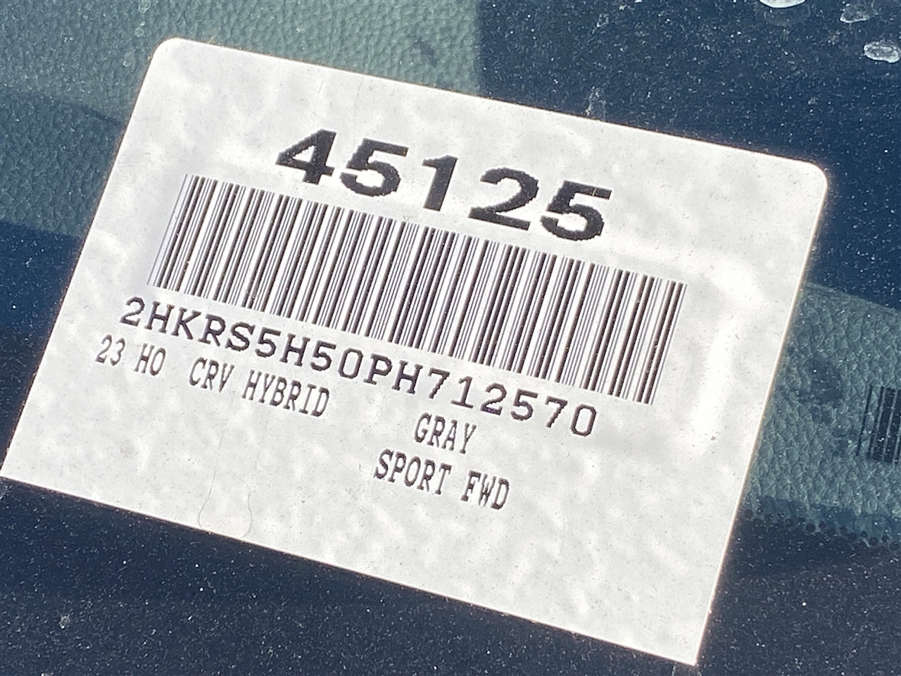 Honda CR-V Hybrid Sport 2023