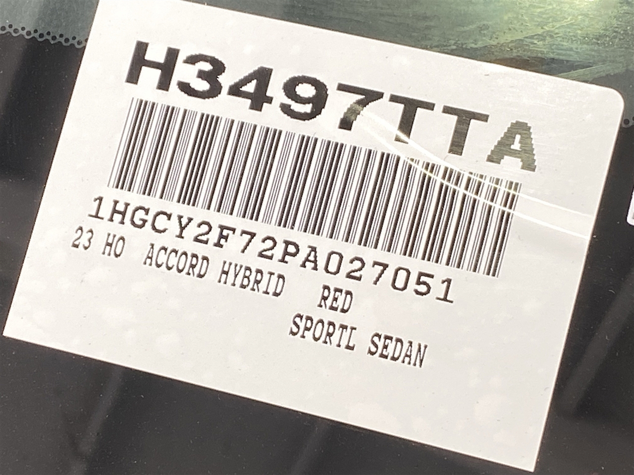 Honda Accord Sport-L 2023