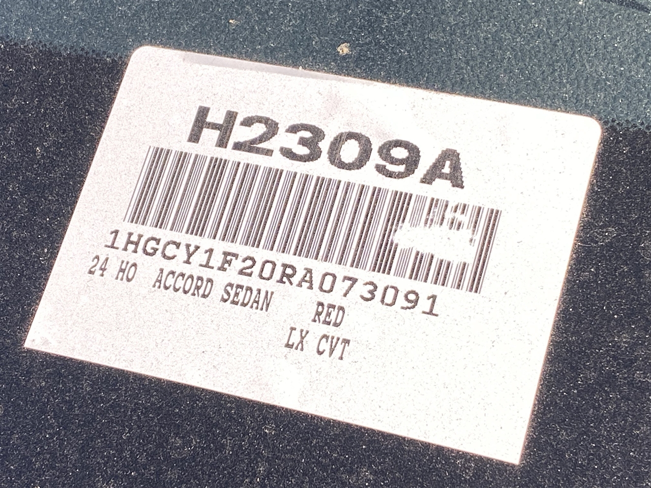 Honda Accord LX 2024