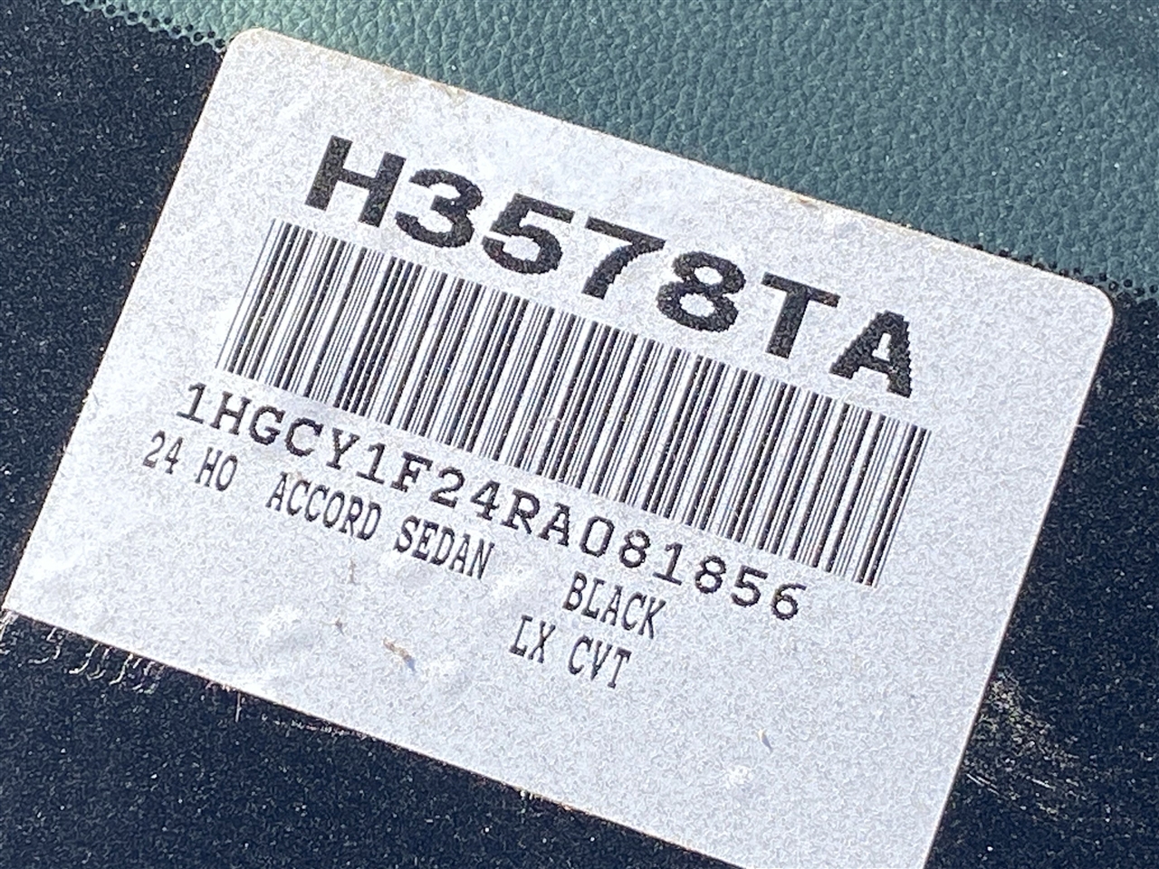 Honda Accord LX 2024