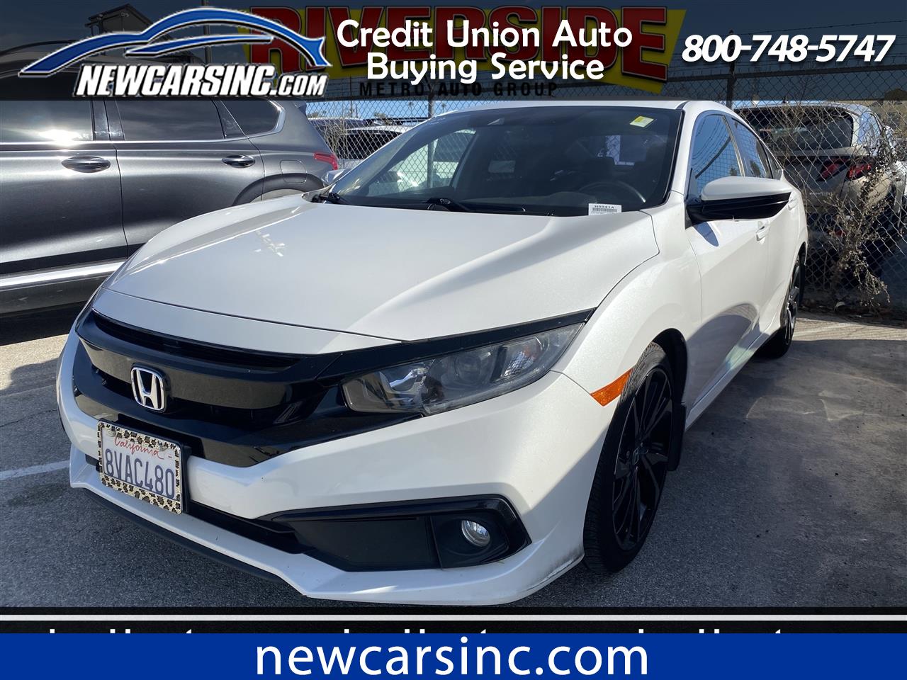 Honda Civic EX Honda Sensing Sedan CVT 2021