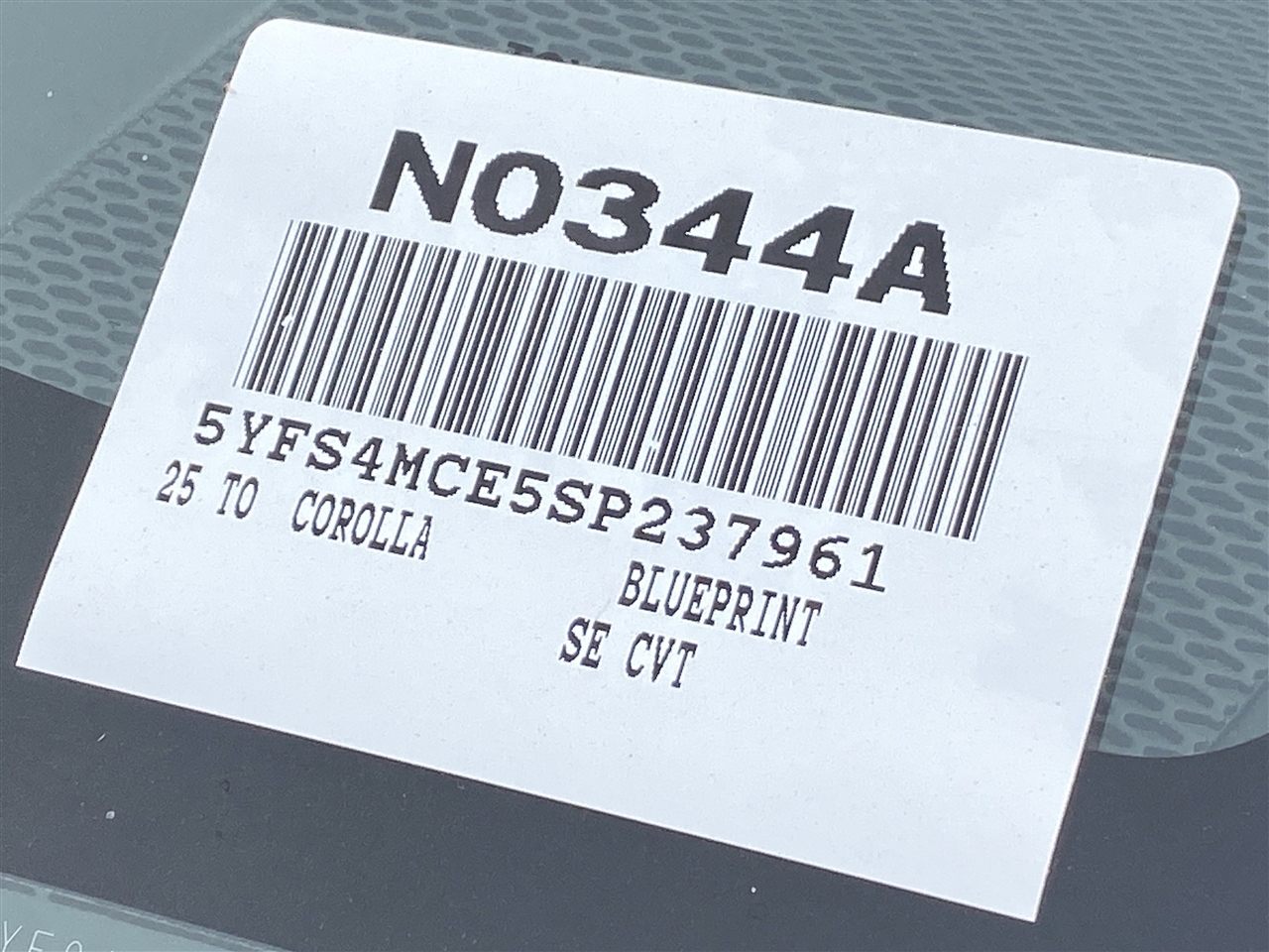 Toyota Corolla SE 2025