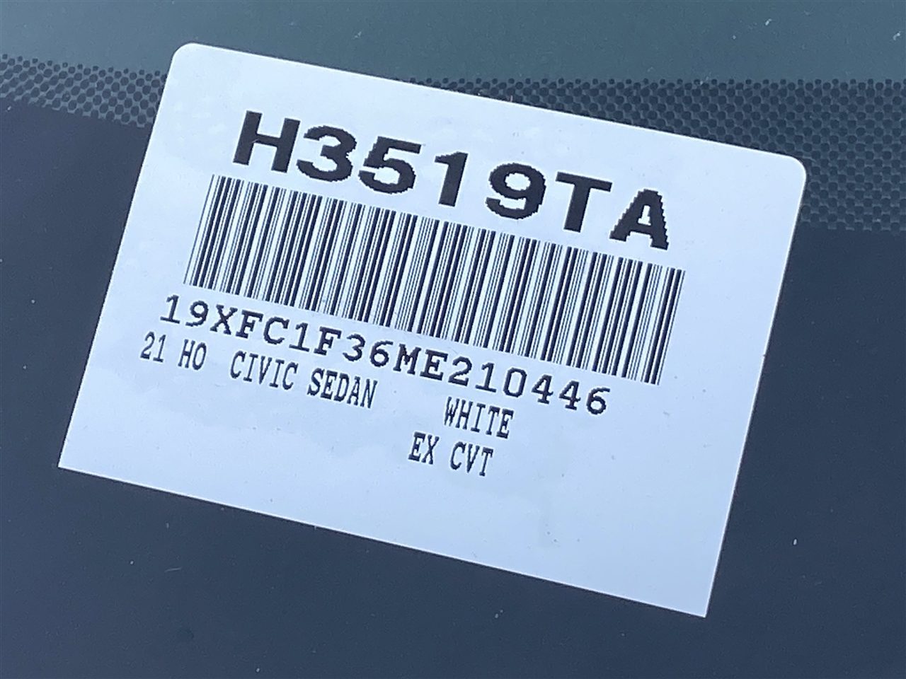 Honda Civic EX Sedan CVT 2021