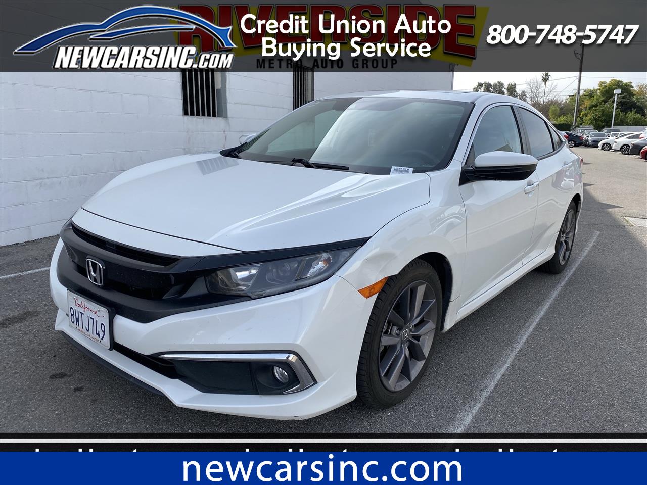 2021 Honda Civic EX Sedan CVT