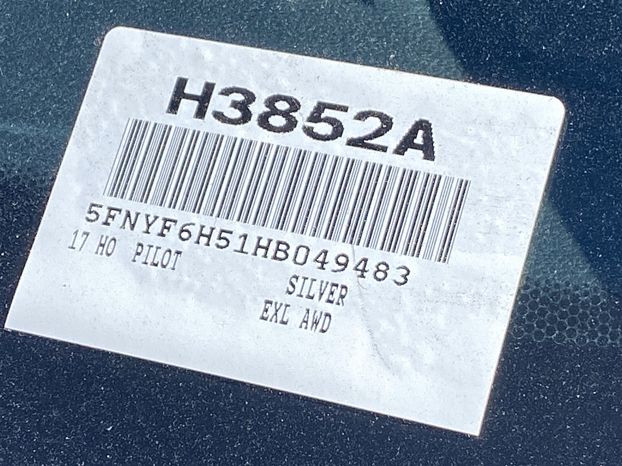 Honda Pilot EXL 4WD 2017