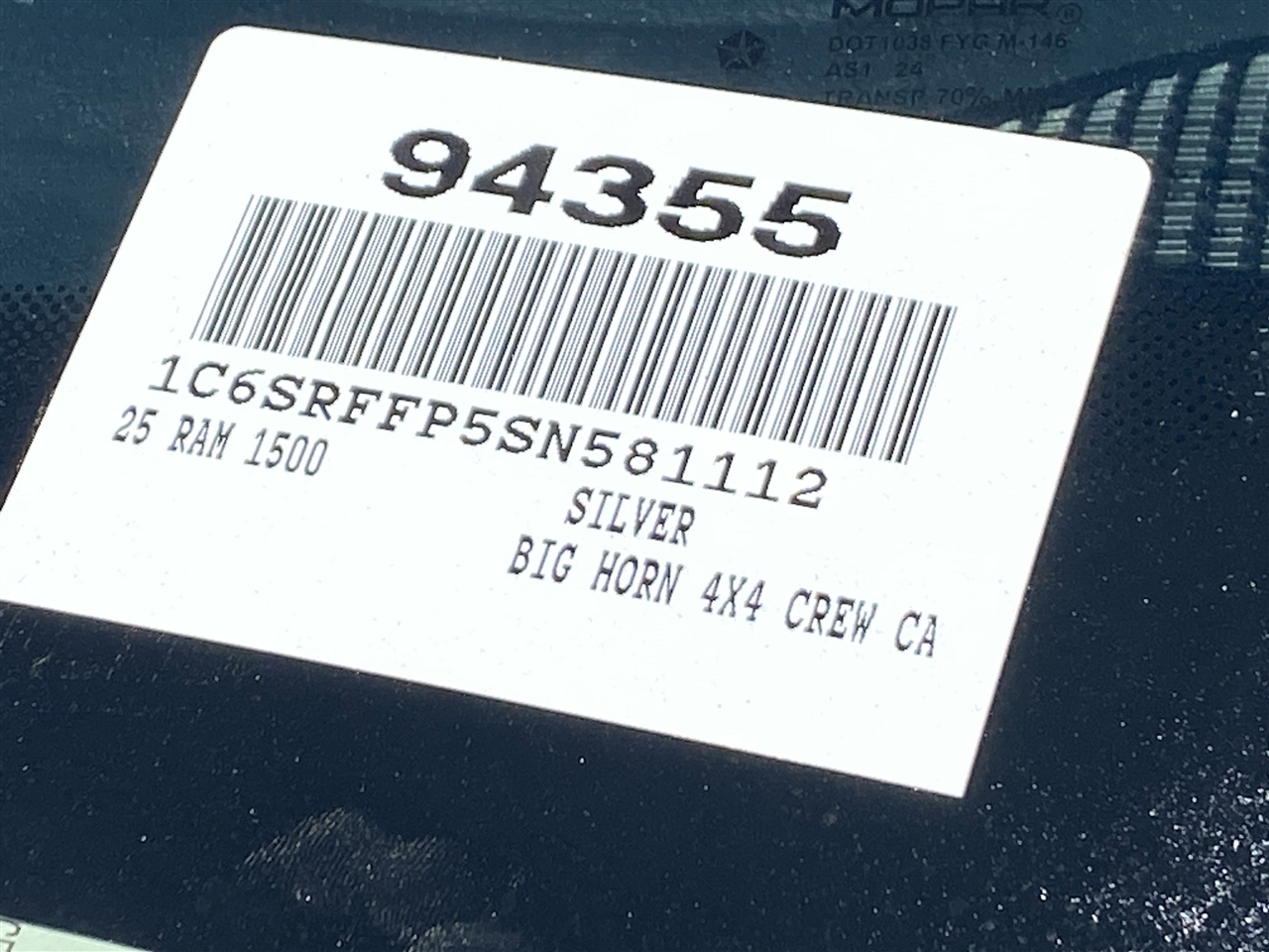 RAM 1500 Big Horn Crew Cab SWB 4WD 2025