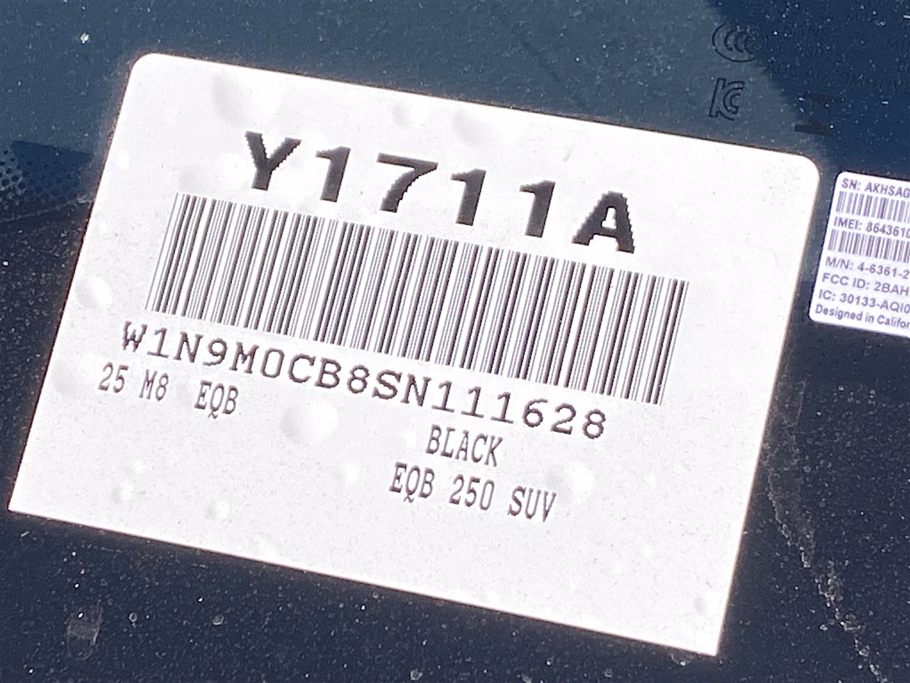 Mercedes-Benz EQB EQB250+ 2025