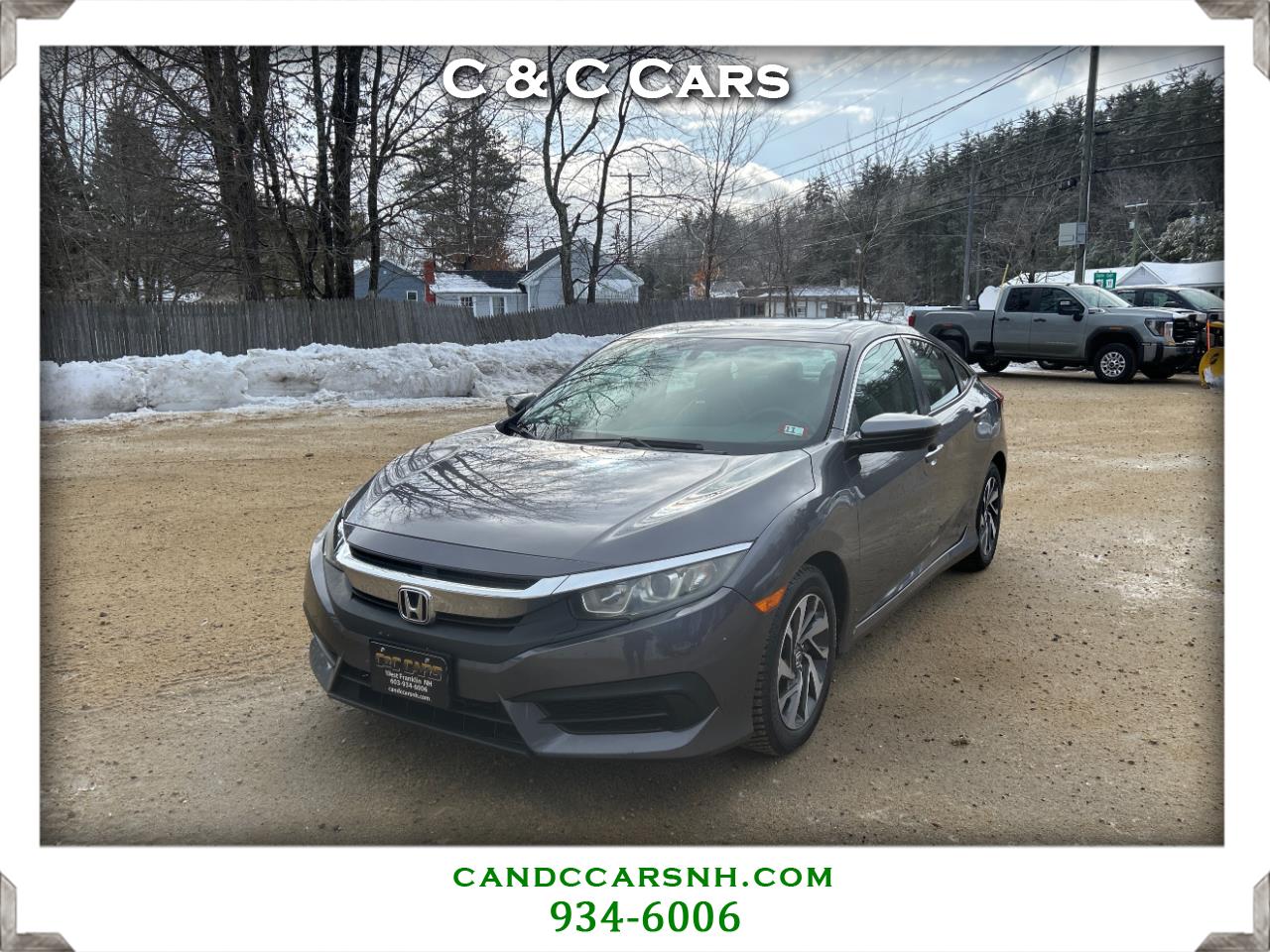 2016 Honda Civic EX Sedan CVT