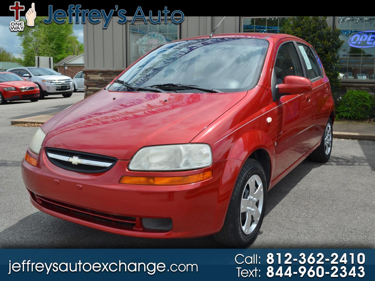Used 2008 Chevrolet Aveo 5dr HB SVM for Sale in Scottsburg IN 47170 Jeffrey's Auto Exchange