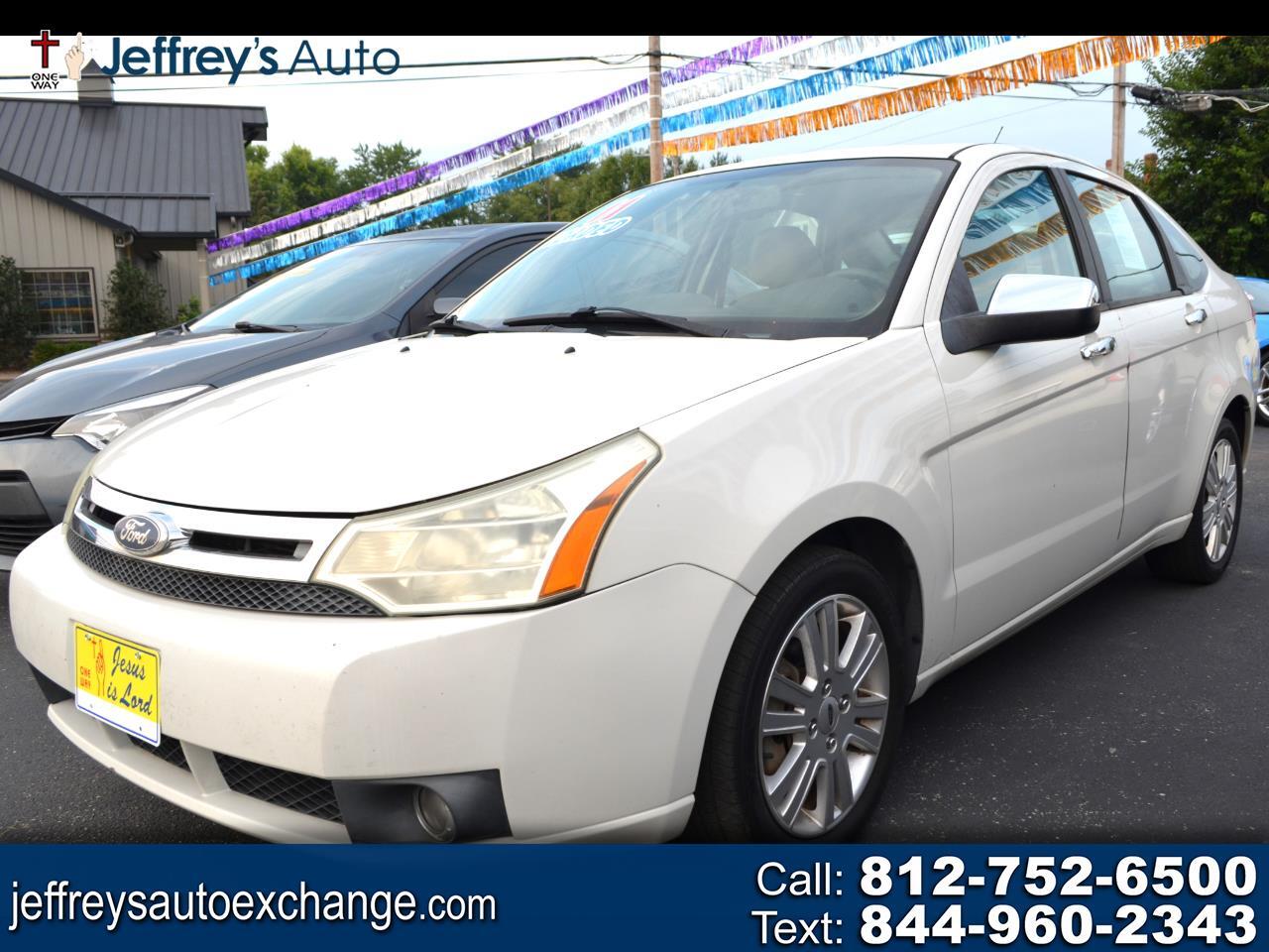 Used 2011 Ford Focus 4dr Sdn SEL for Sale in Scottsburg IN 47170