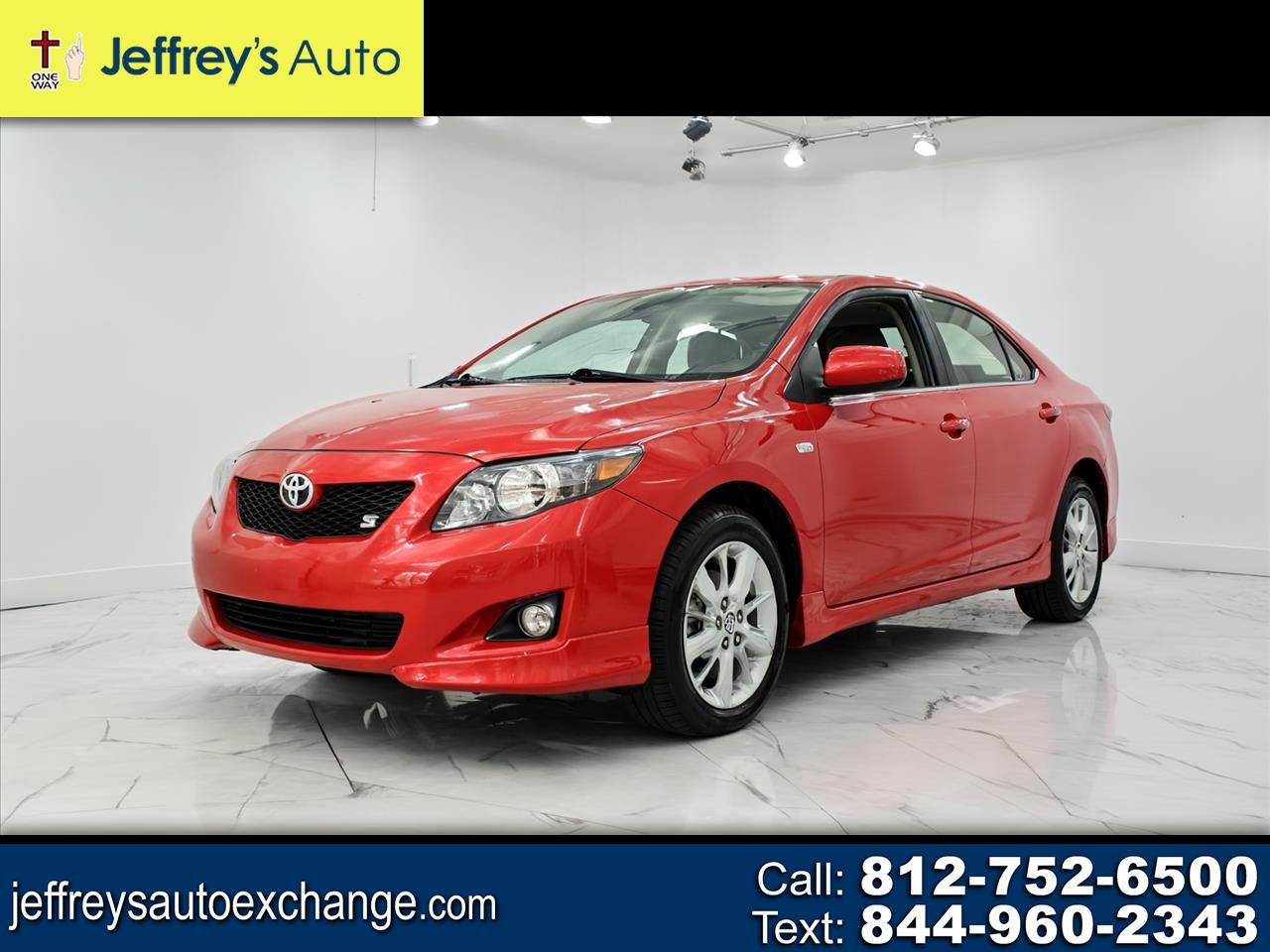 2009 Toyota Corolla 4dr Sdn Auto S (Natl)