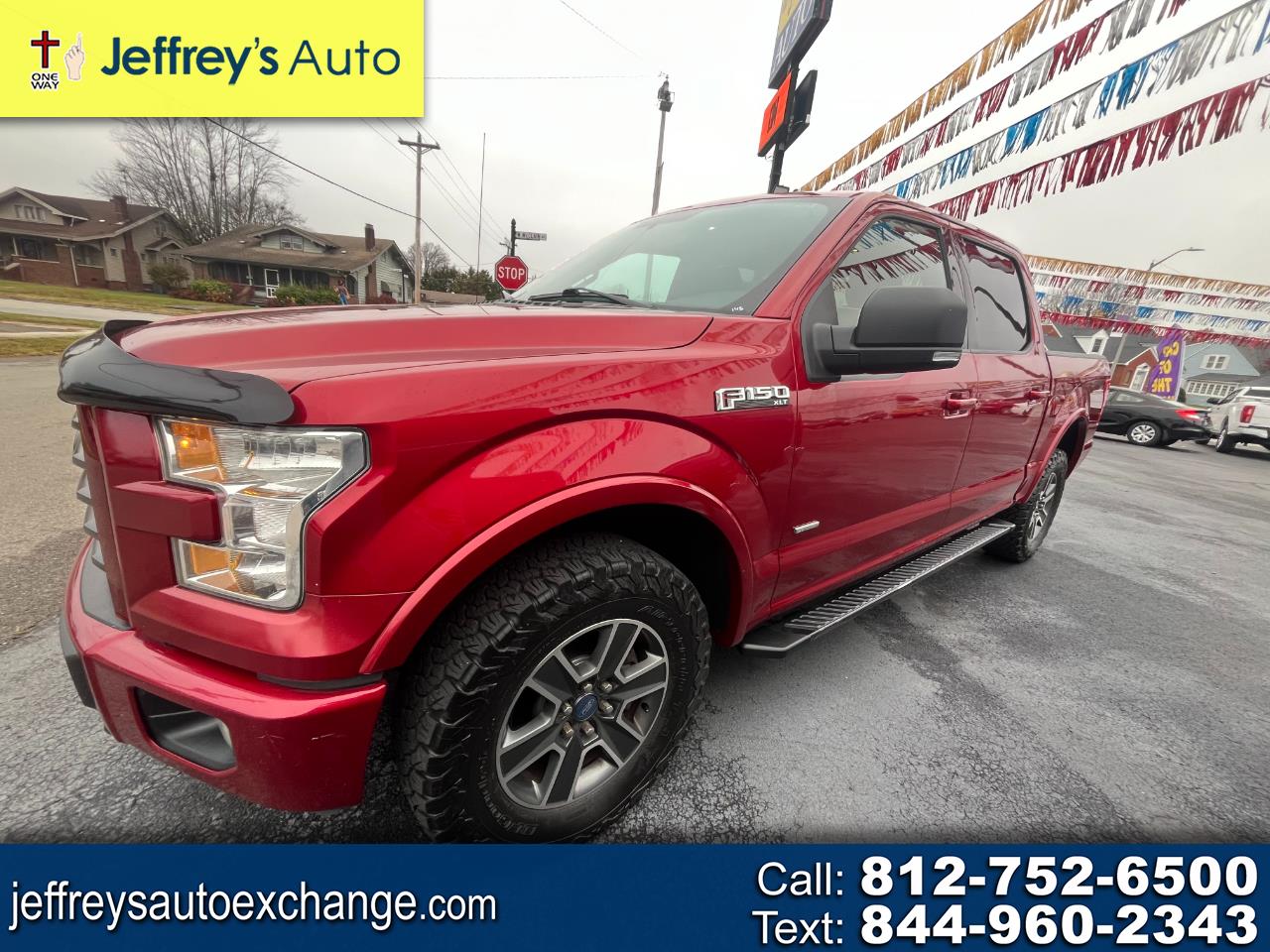 2015 Ford F-150 4WD SuperCrew 145" XLT