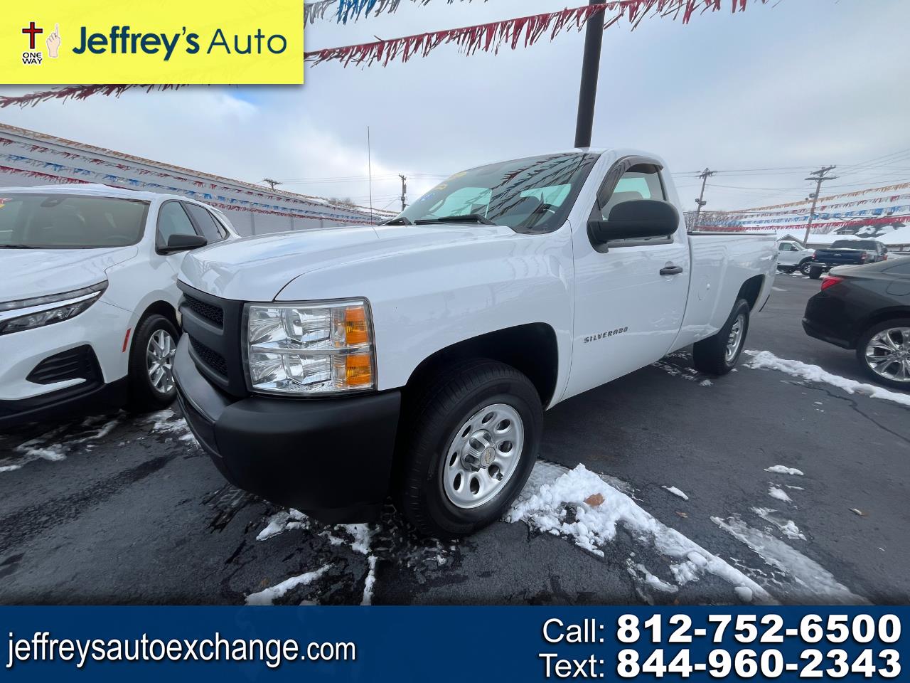 2012 Chevrolet Silverado 1500 4WD Reg Cab 133.0" Work Truck