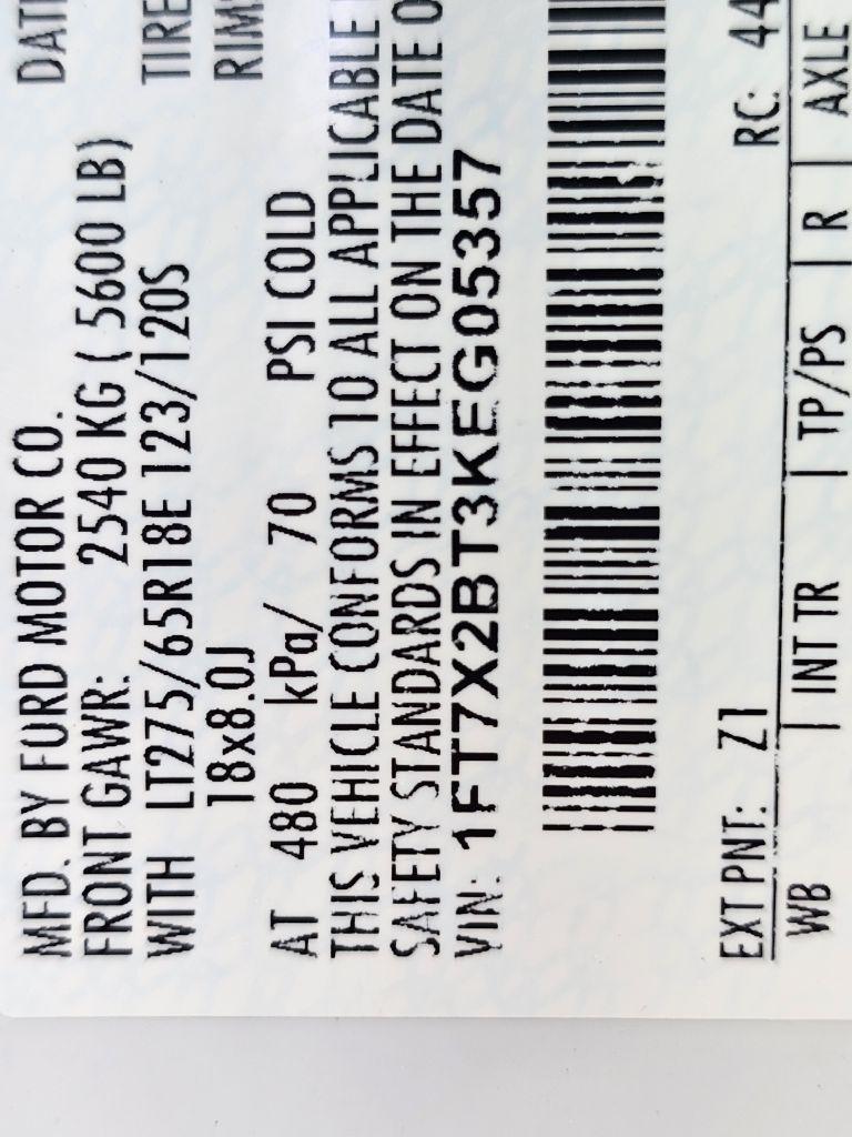 Ford F-250 SD XLT SuperCab Long Bed 4WD 2019