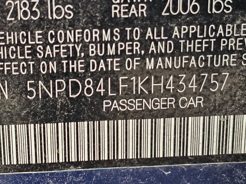 Hyundai Elantra Limited 2019