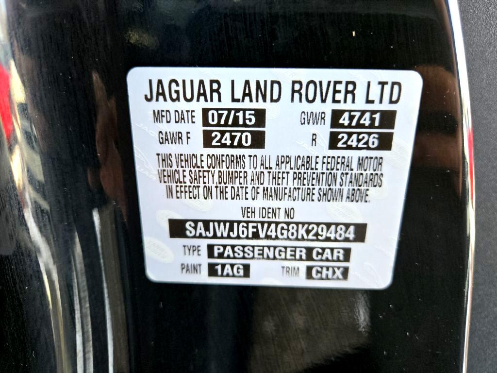 Jaguar F-Type Convertible Auto S AWD 2016