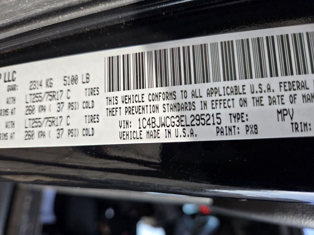 Jeep Wrangler Rubicon 4WD 2014