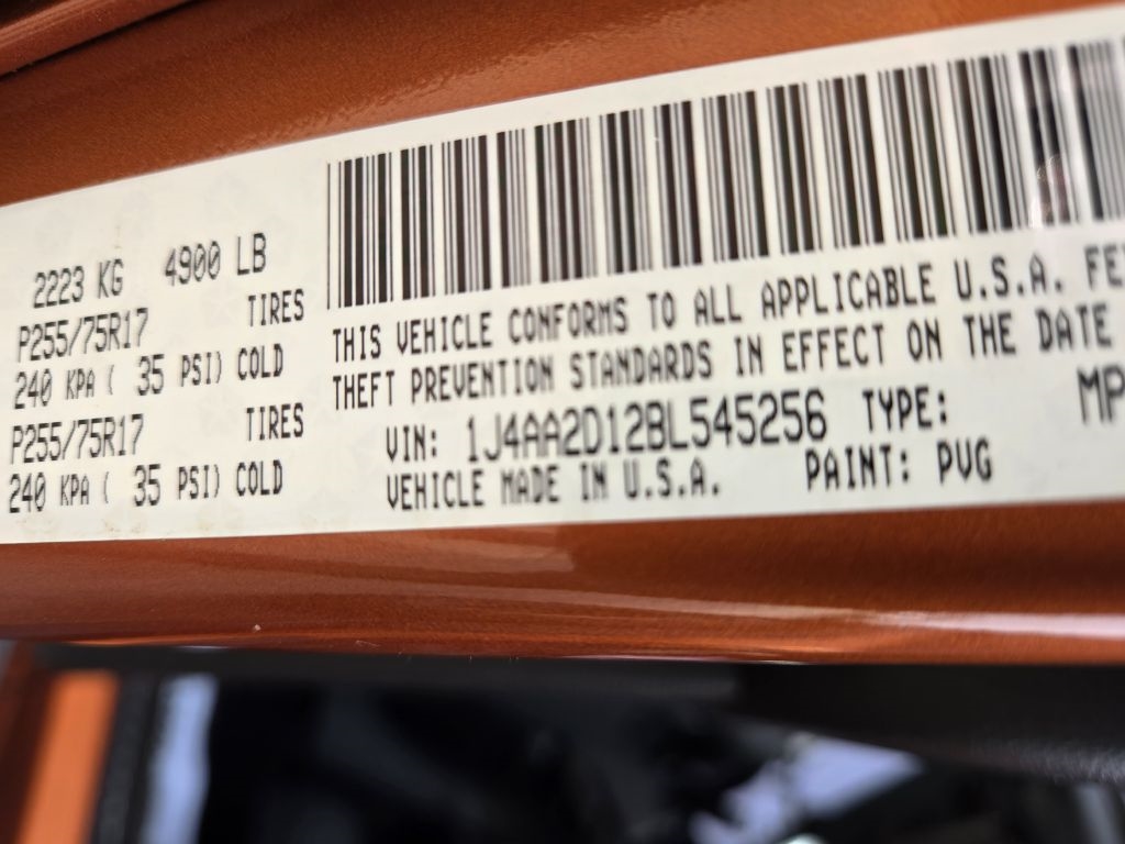 Jeep Wrangler Sport 4WD 2011