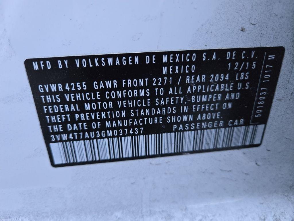 Volkswagen GTI S 6A 4-Door 2016