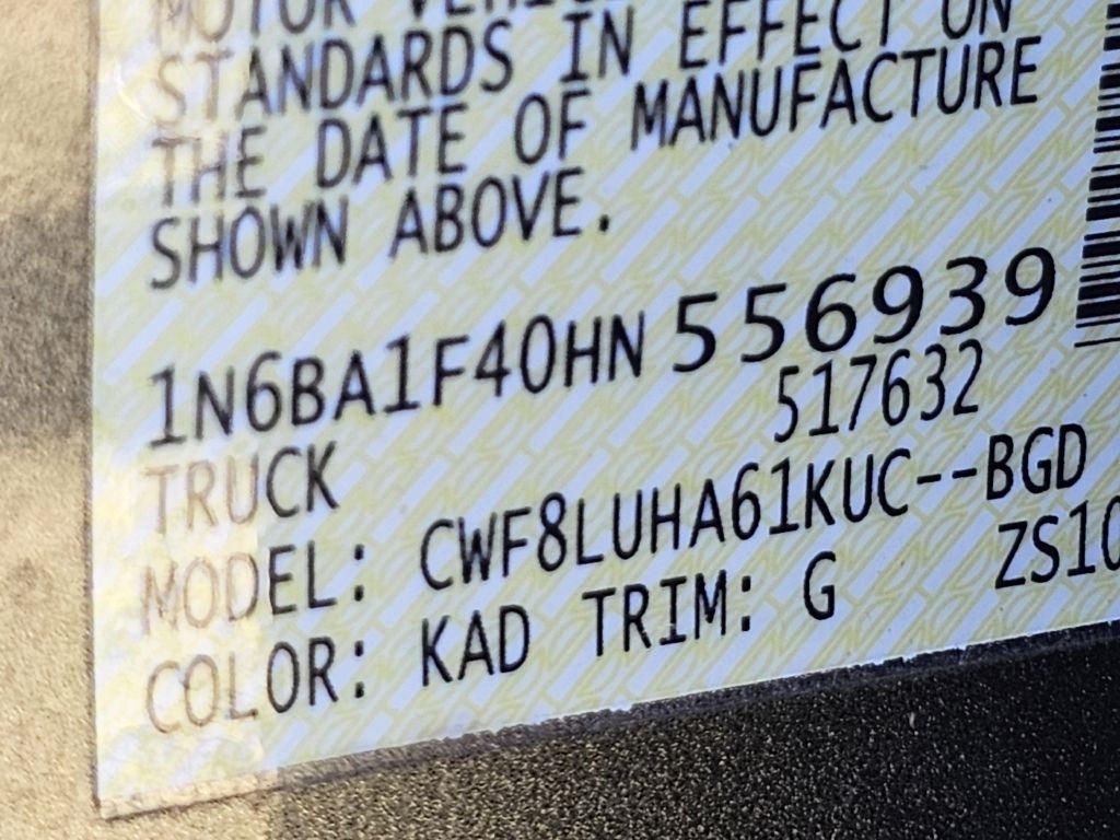 Nissan Titan XD PRO-4X 4WD Diesel 2017