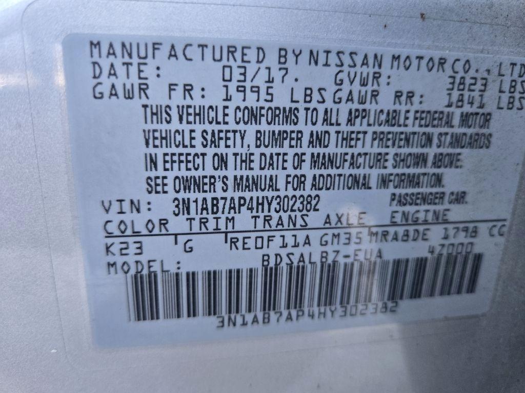 Nissan Sentra SL 2017