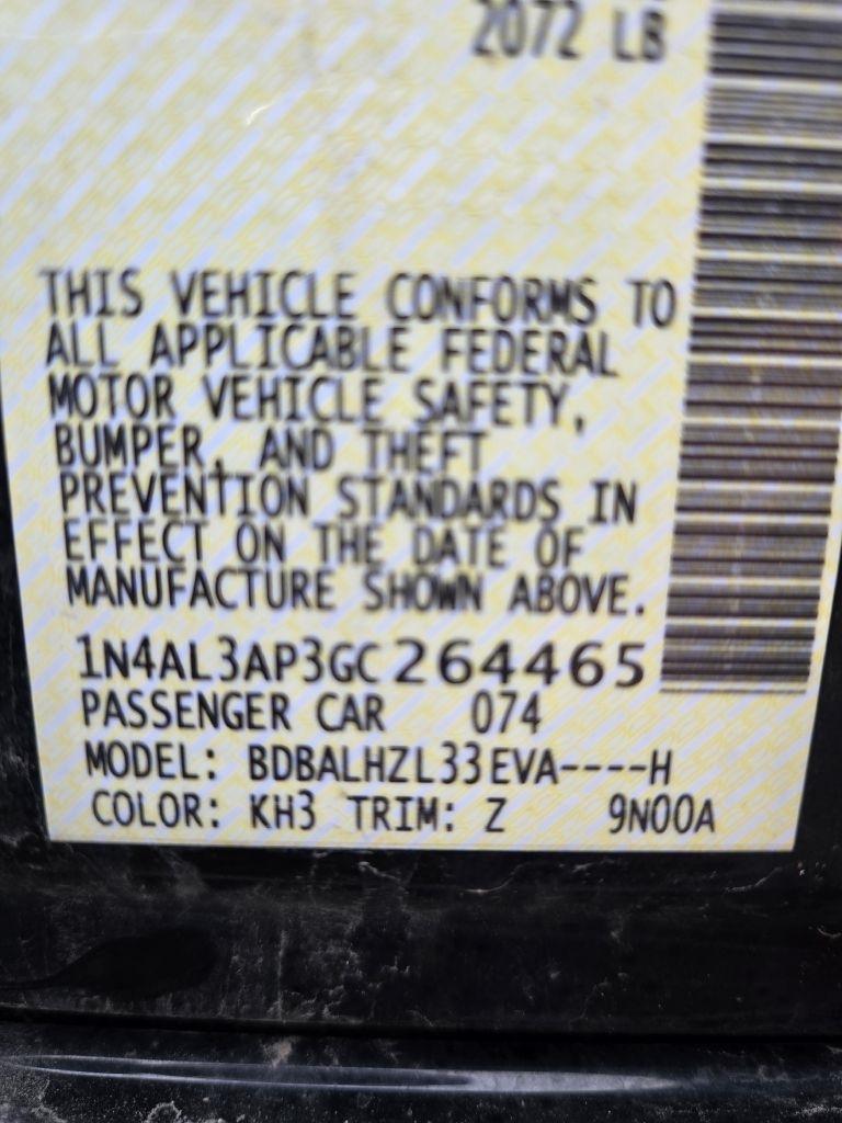 Nissan Altima 2.5 2016