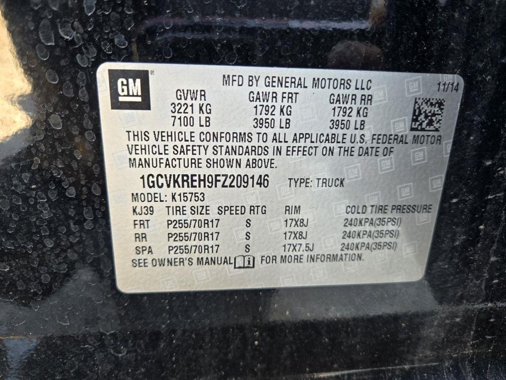 Chevrolet Silverado 1500 LT Double Cab 4WD 2015