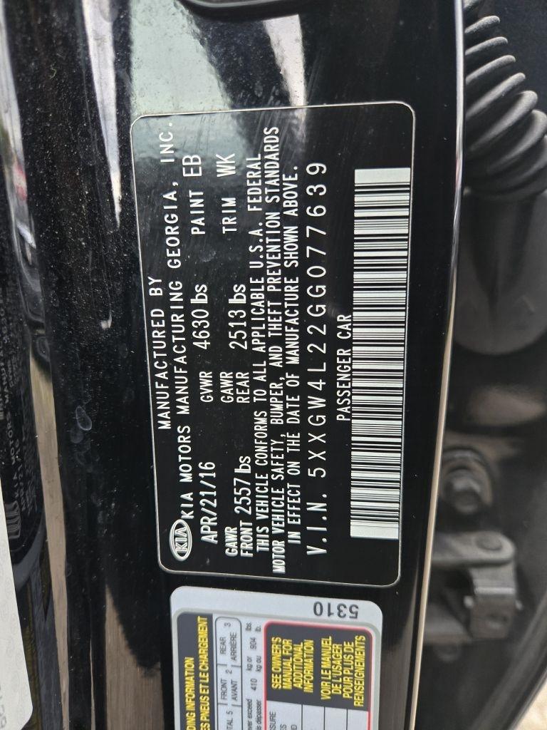 Kia Optima SX Turbo 2016