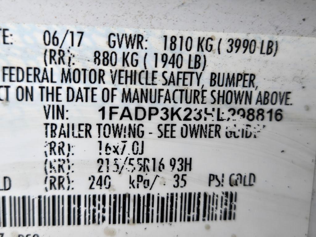 Ford Focus SE Hatch 2017