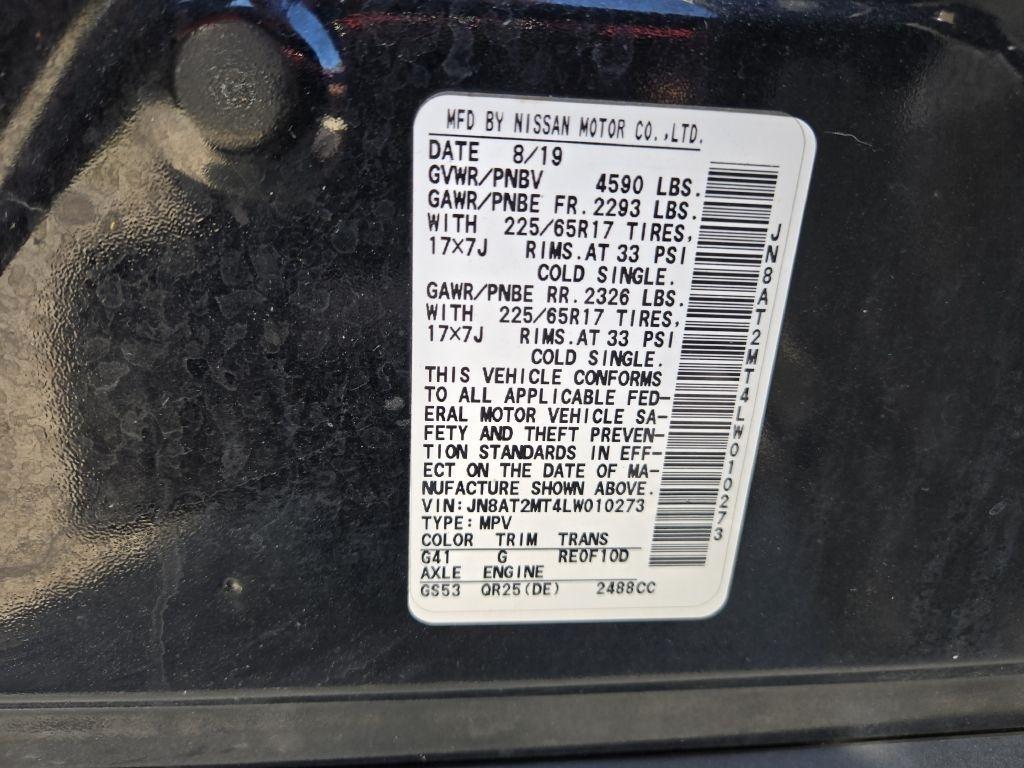 Nissan Rogue S 2WD 2020