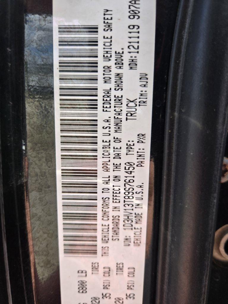 Dodge Ram 1500 SLT Crew Cab 4WD 2009