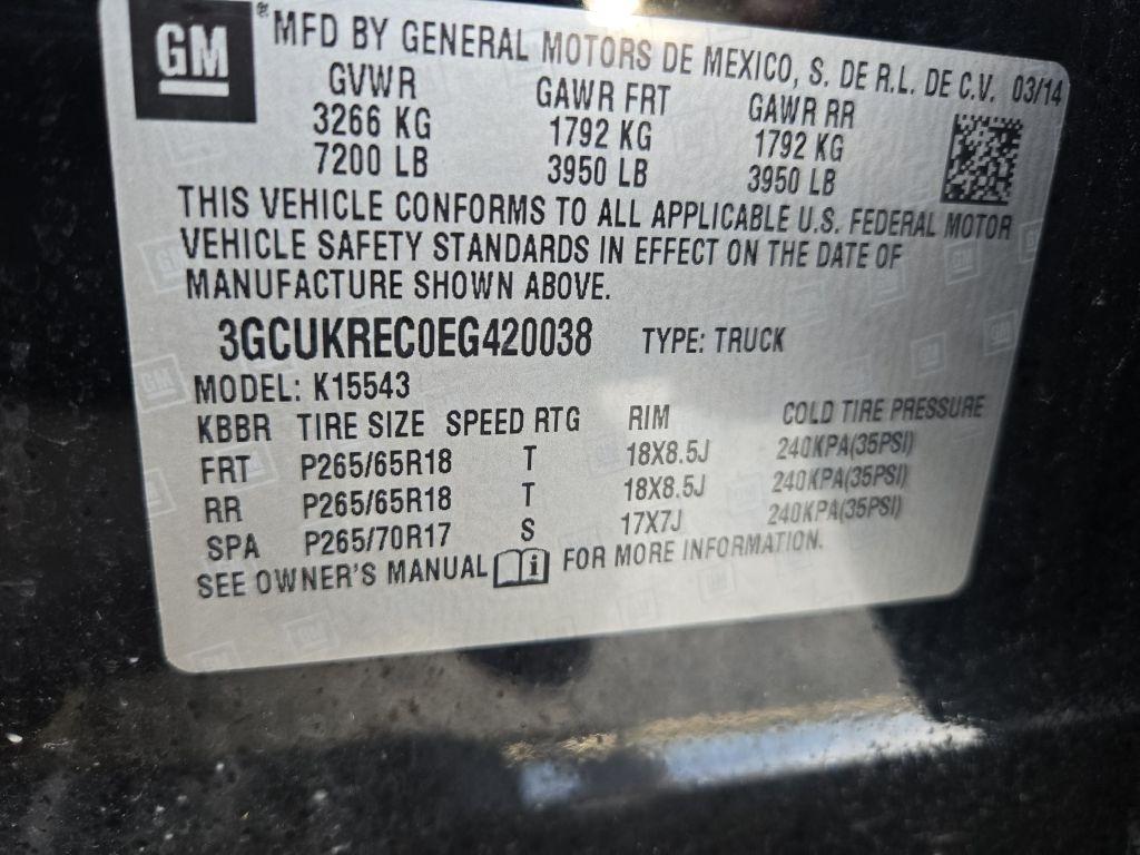 Chevrolet Silverado 1500 1LT Crew Cab 4WD 2014