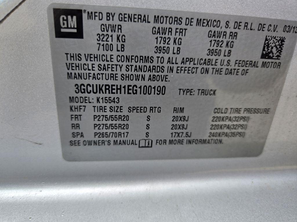 Chevrolet Silverado 1500 1LT Crew Cab 4WD 2014