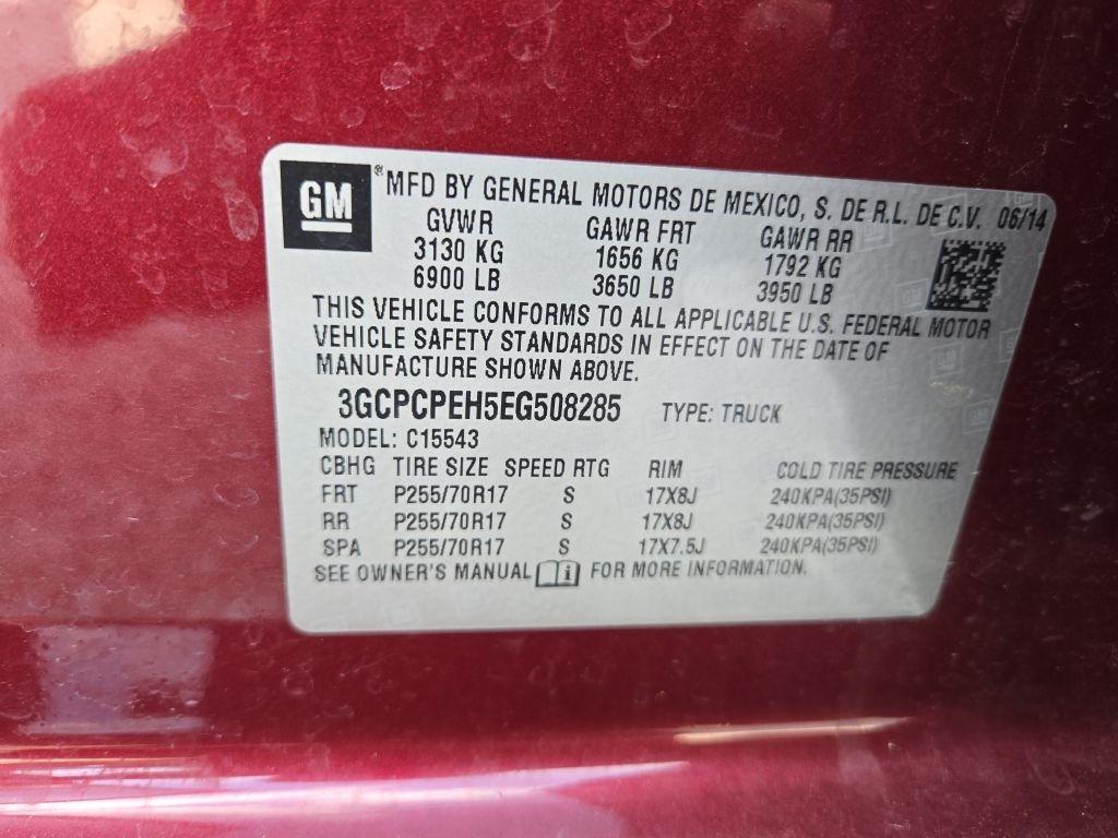 Chevrolet Silverado 1500 Work Truck 1WT Crew Cab 2WD 2014