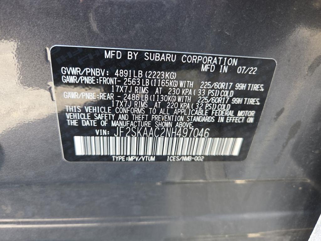 Subaru Forester Base 2022