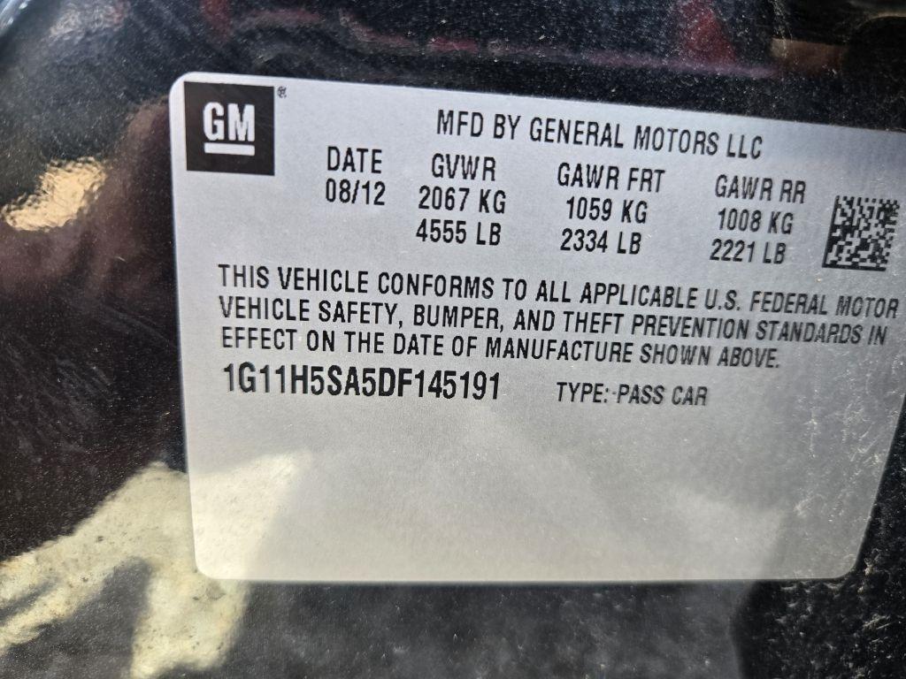 Chevrolet Malibu LTZ 2013
