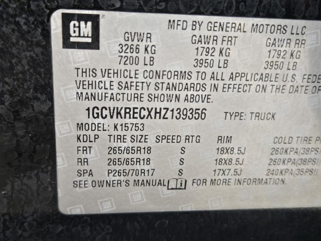 Chevrolet Silverado 1500 LT Double Cab 4WD 2017
