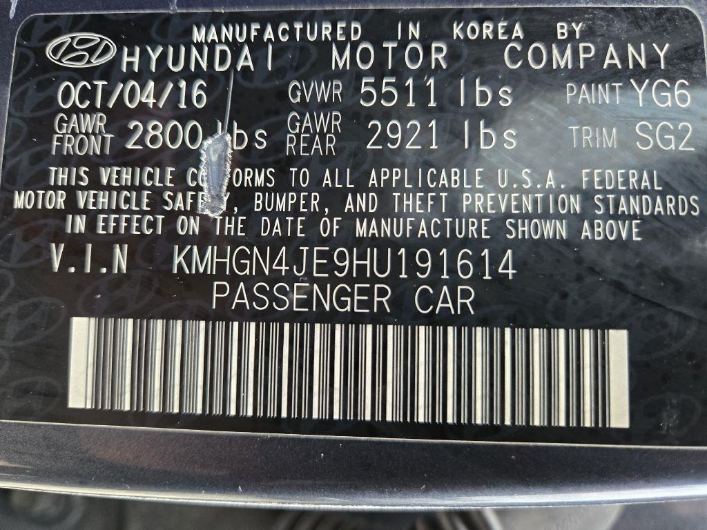 Genesis G80 3.8 2017