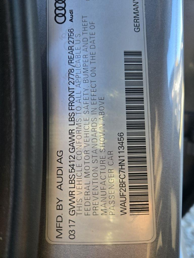 Audi A6 3.0T Premium Plus quattro 2017
