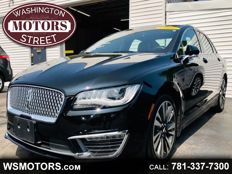 Used 2017 Lincoln MKZ Reserve AWD for Sale in Weymouth MA 02188 Washington Street Motors