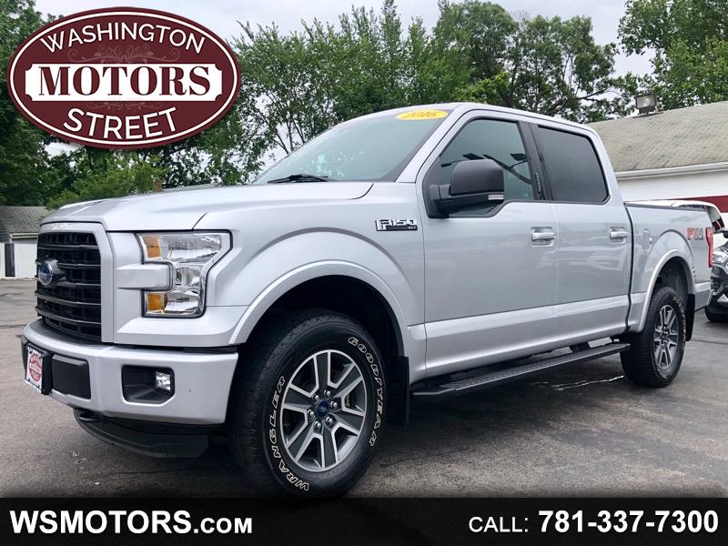 Used 2016 Ford F150 XLT SuperCrew 5.5ft. Bed 4WD for Sale in Weymouth MA 02188 Washington