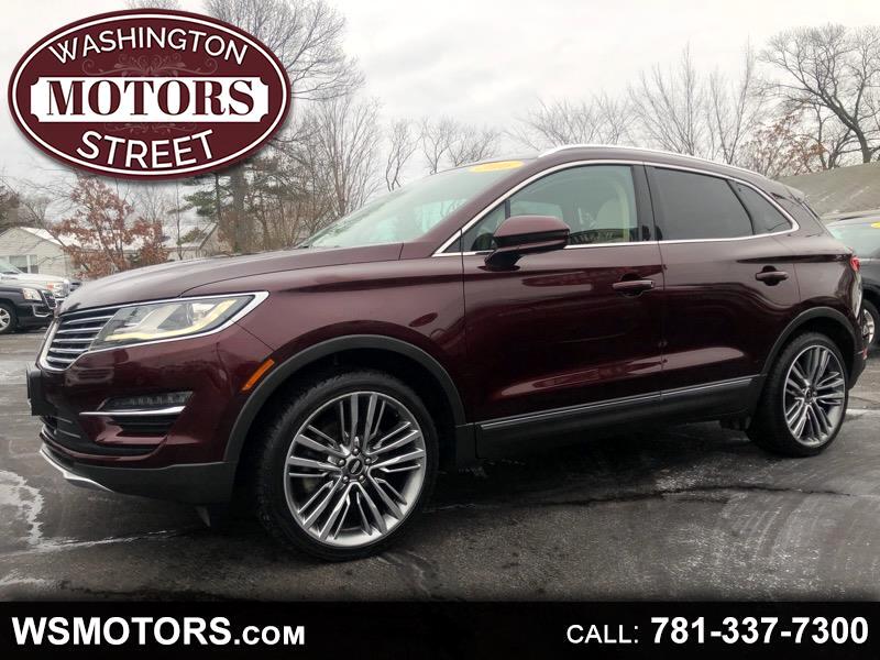Used 2016 Lincoln Mkc Reserve Awd For Sale In Weymouth Ma