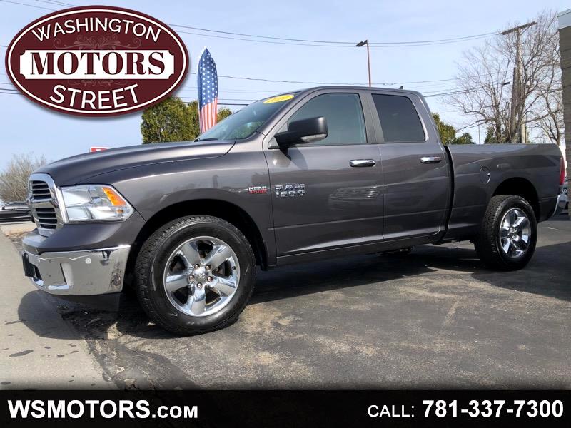 Used 2017 RAM 1500 BIG HORN Quad Cab 4WD for Sale in Weymouth MA 02188 Washington Street Motors