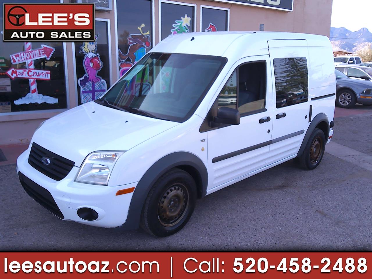 2012 Ford Transit Connect XLT with Side and Rear Door Glass