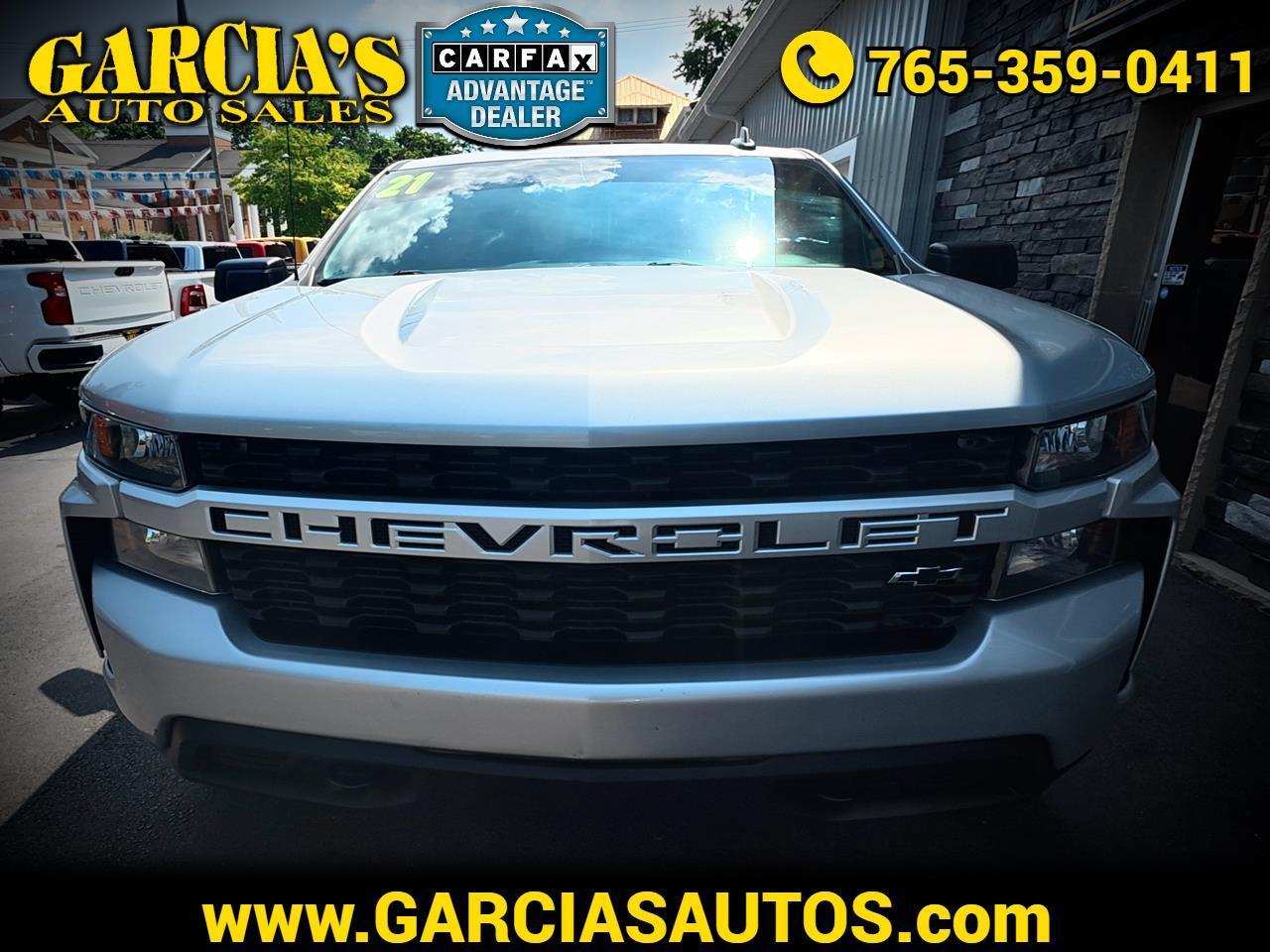 2021 Chevrolet Silverado 1500 4WD Crew Cab 147" Custom