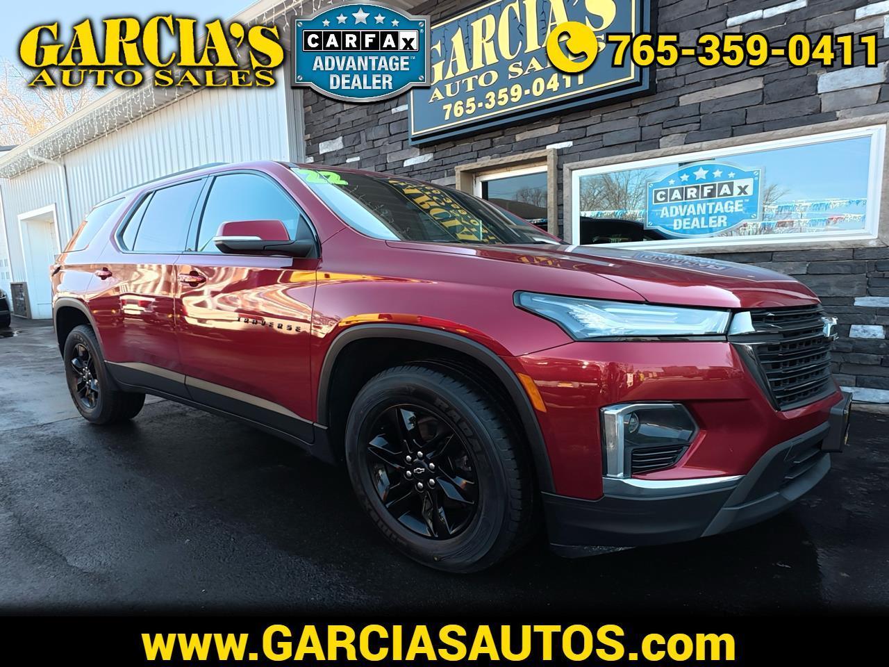 2022 Chevrolet Traverse AWD 4dr LT Leather